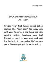 Load image into Gallery viewer, ZulaMinds Infant Stimulation Kit 1 - JUMBO size 10 card kit
