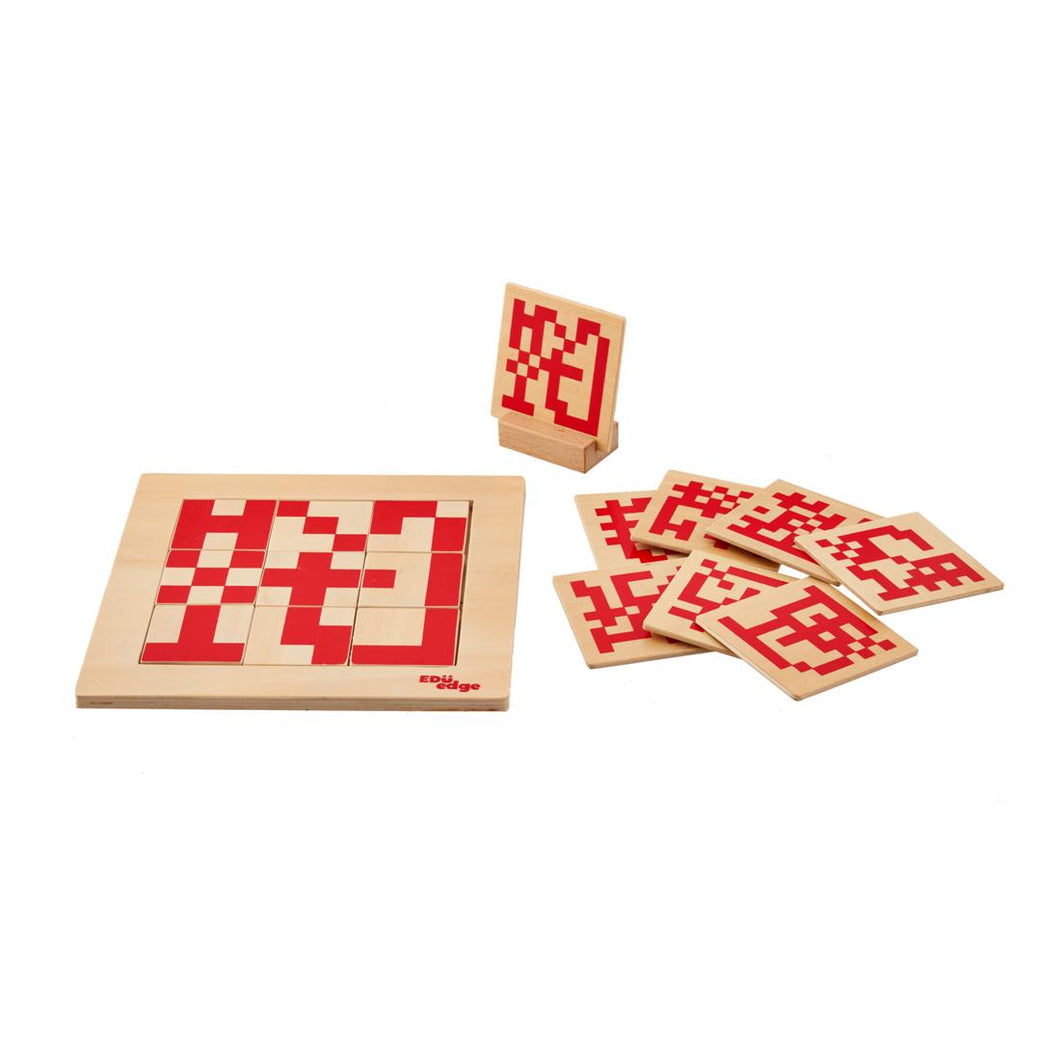 Make the pattern - Wooden puzzle