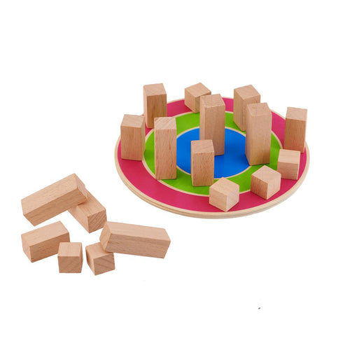 ZulaMinds Balance Act - Colorful wooden Toy for children