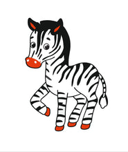 Load image into Gallery viewer, ZulaMinds Infant Stimulation Kit - Sample card - Zebra
